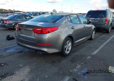 2015 Kia Optima Lx from USA, damaged, VIN 5XXGM4A77FG393796